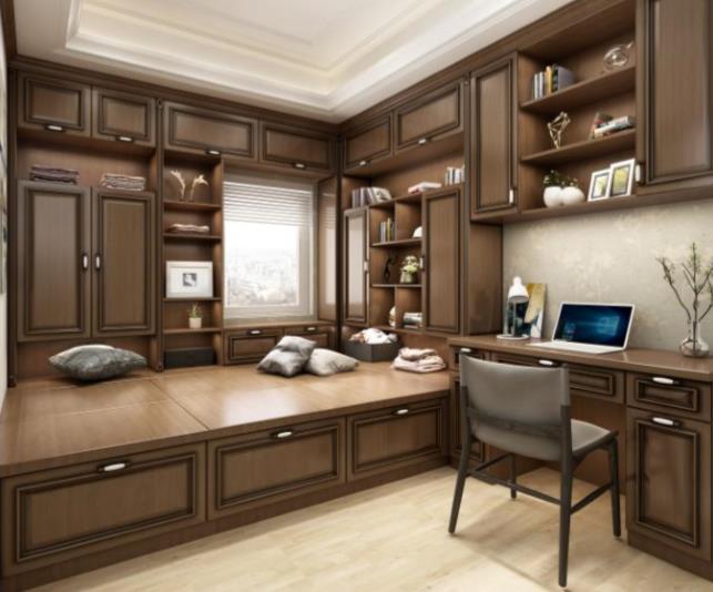 全鋁榻榻米-03（風(fēng)格：中式；顏色：胡桃）