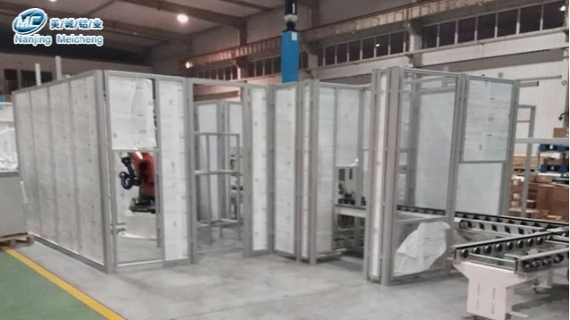 鋁型材設備防護圍欄 鋁型材設備防護圍欄